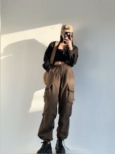 NEW WESTERN pants for women new style 2024 Overalls with multiple pockets cargopants for women