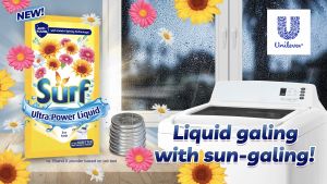 Surf Sun Fresh Laundry Liquid Detergent 900ML Pouch