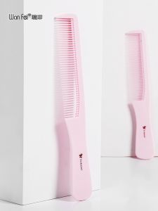 Portable Hair Brush Straight Hair Care Comb Fine Tooth Comb Sweet Heart Pink Hairdressing Comb for Home Use Convenient Brush