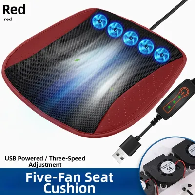 Ventilation Cooling Automotive Seat Pad Summer Refreshment Massage Long Seating