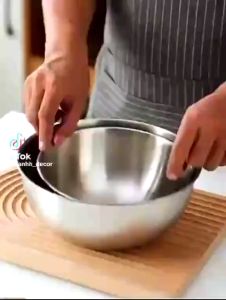 Combo 3 Bát Trộn Inox Sâu Lòng Xuất Đức ZW.IL.LING Sử Dụng Làm Âu Trộn Chế Biến Đồ Ăn