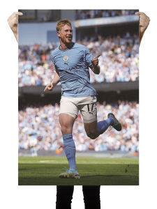 Debbrone Football Star Poster Star Poster Wall Sticker Mural Living Room Hanging Painting Wallpaper Self-Adhesive Decorative Painting