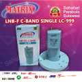 LNB C-BAND SINGLE MATRIX LC-999. 