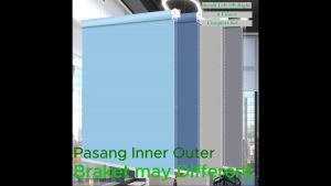 CHOICE KYK Victoria Roller Blind Bidai Dapur Semi Blackout 70-80% blackout 100% gelap Curtain Tirai bilik Tidur Langsir 窗帘