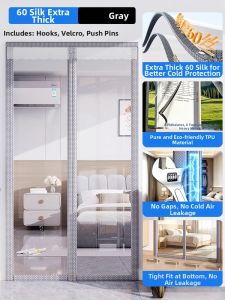 ZTION | Quick Cooling Air Curtain for AC Blocking Drafts