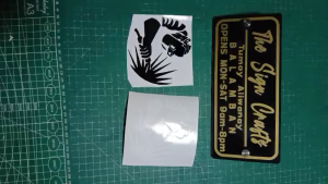 WELDERS 2.   VEHICLES AND MOTORCYCLE. VINYL STICKERS DECALS AND CUT-OUTS. Mock-up and actual pictures.