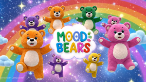 Mood Bears: Colour My World (Colouring book to help children understand their emotions) Paperback (Autumn)
