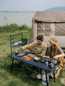 Naturehike IGT Aluminum Alloy Folding Table Integrated Grill Table Up To 5 Units Of IGT Space CNK2650JJ014