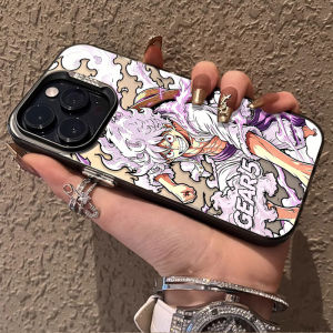 Bandai | Ốp Điện Thoại One Piece Luffy Throne Mờ Chống Chói Dành Cho Samsung Galaxy A Series A26 A36 A56 A25 A35 A55 A34 A54 A13 A33 A53 5G A06 A16 A15 A14 A23 A52 A52S A31