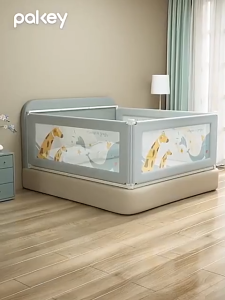 Bed Fence for Baby Bed Guard Rail Anti Fall Protection Queen/king Size Slide Down Fence Adjust Heigh