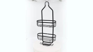 Shower Head Storage Rack Bathroom Shower Caddy Organizer Wall Mounted Bathroom Shelf Organizer Wall Mounted Basket Metal Shelf