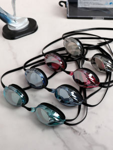 Professional Racing Swimming Goggles for Men And Women High Definition Waterproof Anti-Fog Electroplated Film Competition Goggles