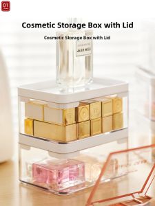 Desk Organizer Cosmetics and Clutter Storage Box