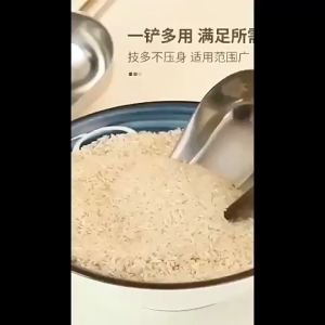 Uni ที่ตักน้ำแข็งสแตนเลส ที่ตักข้าวสาร  ที่ตักอเนคประสงค์ มีให้เลือก 3 ขนาด Ice scoop