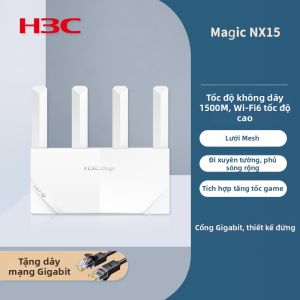 H3C | Bộ Phát WiFi Gigabit Không Dây Toàn Nhà Tốc Độ Cao Xuyên Tường 5G Dual-Band WiFi6 AX3000M