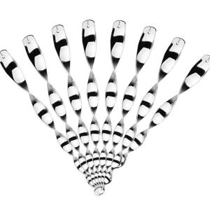 12Pcs Bird Repellent Sticks Wind Twisting Scare Spiral Rods Garden Yard Outdoor Hanging Accessories Holiday Party Decor