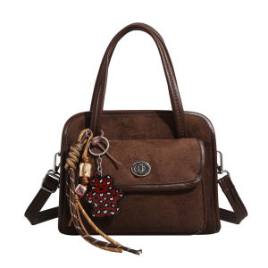 URCDN RDALVO | Elegant Retro New Winter Suede Small Square Handbag