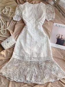 Đầm Ren Xòe Dự Tiệc công chúa Sang Chảnh BY8327