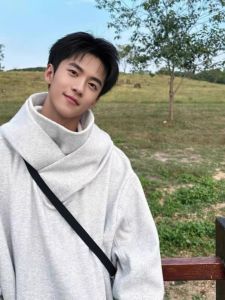 Loose Mens Hoodie High Collar Functional Style Jacket Trendy Brand Couple Match Autumn Winter Pure Color round Neck Sweatshirt