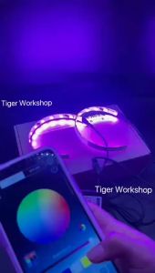 DEMON DEVIL EYES PROJIE BILED: RGB Matrix HP ANDROID/IOS BLUETOOTH APP