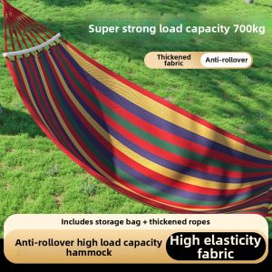 MONLEYTA | Heavy Duty Canvas Hammock for Adults Sleeping and Relaxation