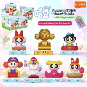 BLOKEES | Powerpuff Girls Daodu Blind Box Toys Refrigerator Magnet Decorative Ornament