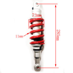 Motorcycle Shock Absorber Rear Suspension 285mm 11mm Spring for Honda Yamaha suzuki Kawasaki CB190X CBF190TR 150 GSX 200cc