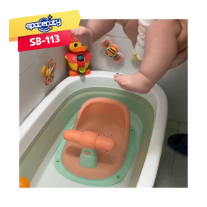 Baby Bath Seat Spacebaby SB113 Kursi Dudukan Mandi Bayi