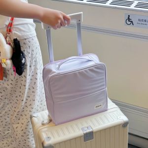 Large Capacity Portable Waterproof Makeup Bag Cosmetic Brush Skincare Product Pen Bag Storage Organizer for Luggage New Model