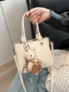 กระเป๋าสตางค์ผู้หญิง กระเป๋าถือสำหรับเดินทาง ความจุขนาดใหญ่ กระเป๋าถือแบบสะพายข้างอเนกประสงค์ กระเป๋าถือแบบหนัง PU ทรงสี่เหลี่ยมแบน