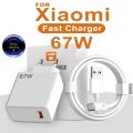 Original For Xiaomi 67W Turbo Charger Super Fast Charger Power Adapter+6A Type-C Cable For Xiaomi 15T Pro 15 Ultra 14T Pro Note 14 13 Pro A5 Redmi 15C 15 5G 13C Poco C71 C75 4G LTE C85 Poco M7 Pro X7 Pro F7 Pro For Phone Tablet Laptop Fast Charging. 