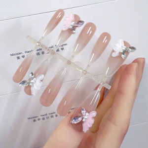 Handmade Cat Eye Nail Tips Pure Handmade Wearable Nails Finished Products Artificial Nails False Nails Nail Art Beauty Tools