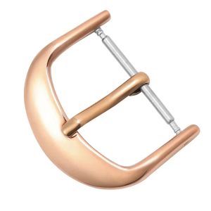 Khóa Đồng Hồ Bằng Thép Không Gỉ Nguyên Khối 316L - Dây Đeo Mạ Vàng Bạc Đánh Bóng Cho Dây Đồng Hồ 10-22mm - Phụ Kiện Đồng Hồ