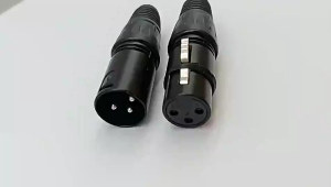 20Pcs 3Pin Xlr Male To Female Microphone Extension Cable Microphone Cables Plug Audio Socket Mic Audio Connector Adapter