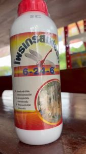 ปุ๋ยน้ำ 6-24-6 BK ขนาด 1 ลิตร ส่งเสริมการออกดอก เปิดตาดอก บำรุงอกให้สมบูรณ์ ออกดอกสม่ำเสมอ