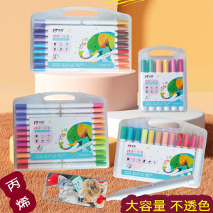 ปากกาหมึกอะคริลิกแบบน้ำกันน้ำไม่ซับสีสำหรับการวาดภาพสำหรับนักเรียนและเด็ก อุปกรณ์ศิลปะ ปากกาหมึกอะคริลิก ปากกาหมึกอะคริลิก