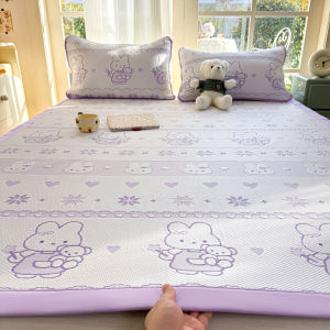susan | Cute Easy-wash Ice-silk Mats 3 Piece Set