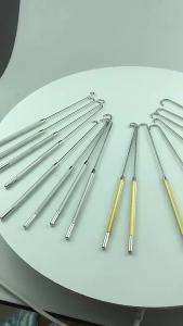GREATLH 200mm Long Uterine Hook Animal Ovariectomy Spay Snook Dogs Cats Veterinary Pet Orthopedic Instruments 1pcs pet