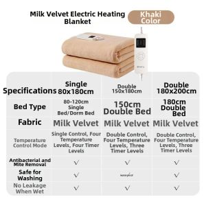 YANXUAN | Graphene Electric Blanket Timer Dual/Single Use