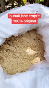 Bubuk Jahe Emprit Premium Tanpa Campuran Gula Herbal 100% Murni