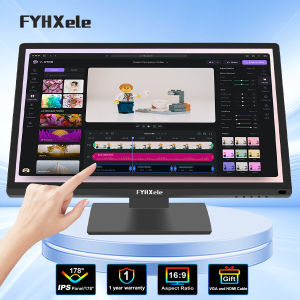 FYHXele 24 Inch Touch screen Monitors 1080P 60Hz/100Hz Computer Monitor Capacitive Computer Touchs creen Stand Display Rotating computer monitor support wall mounting Hp 24Mh Fhd Monitor - Lazada