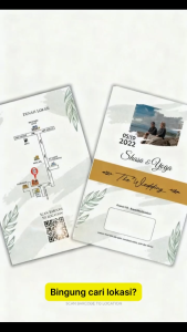 200 Undangan Pernikahan Khitanan Model Pake Sabuk Elegan 902