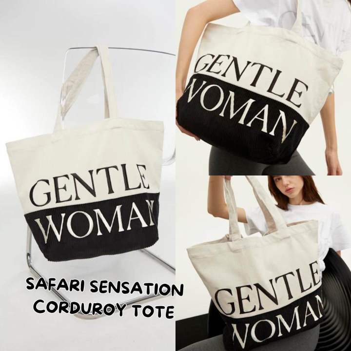 【GENTLEWOMAN】SAFARI SENSATION CORDUROY TOTEトートバック GENTLEWOMAN】SAFARI SENSATION CORDUROY TOTEトートバック GW