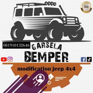 bemper arb depan dan belakang bisa dan cocok untuk feroza escudo sidekick jimny katana dan taft gt