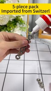 50ml Powerful Repair Adhesive Glue Metal Welding Glue Powerful Solder Universal Glue Fix Sealant Shoe Ceramic Plastic Glass Repair Powerful Solder Quick Dry 5210 Cyanoacrylate Quick Glue High-Strength Oily Welding Super Glue MultiMaterial Repair