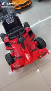 Electric Go-Kart for Kids with seat belt Car for Kids Ride on