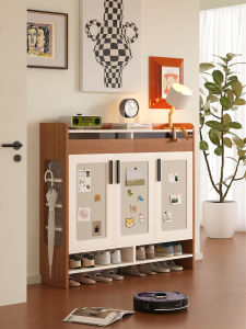 SAMEDREAM | Real Wood Entryway Shoe Storage
