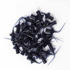 PIORPOY 100Pc/Bag Dental Plastic Long Curved Pre-bent Needle Tips Dentistry Capillary Syringe Irrigation Tip Odontologia Product