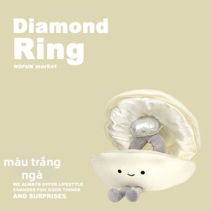 Búp Bê Nhồi Lông Hình Nhẫn Kim Cương Halloween Dễ Thương Quà Tặng Chữa Lành Cho Bé Gái Phụ Nữ