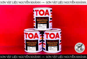 Sơn Công Nghiệp TOA Industrial Lacquer 875ml (999) màu đen mờ